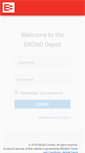 Mobile Screenshot of depot.eroad.co.nz
